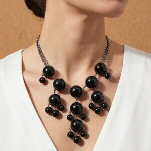 Y2K Black Bubble Necklace